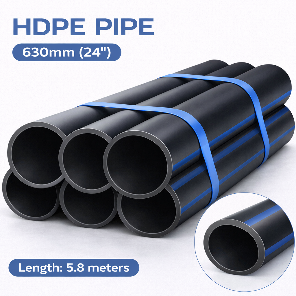 HDPE Pipe 630mm (24")